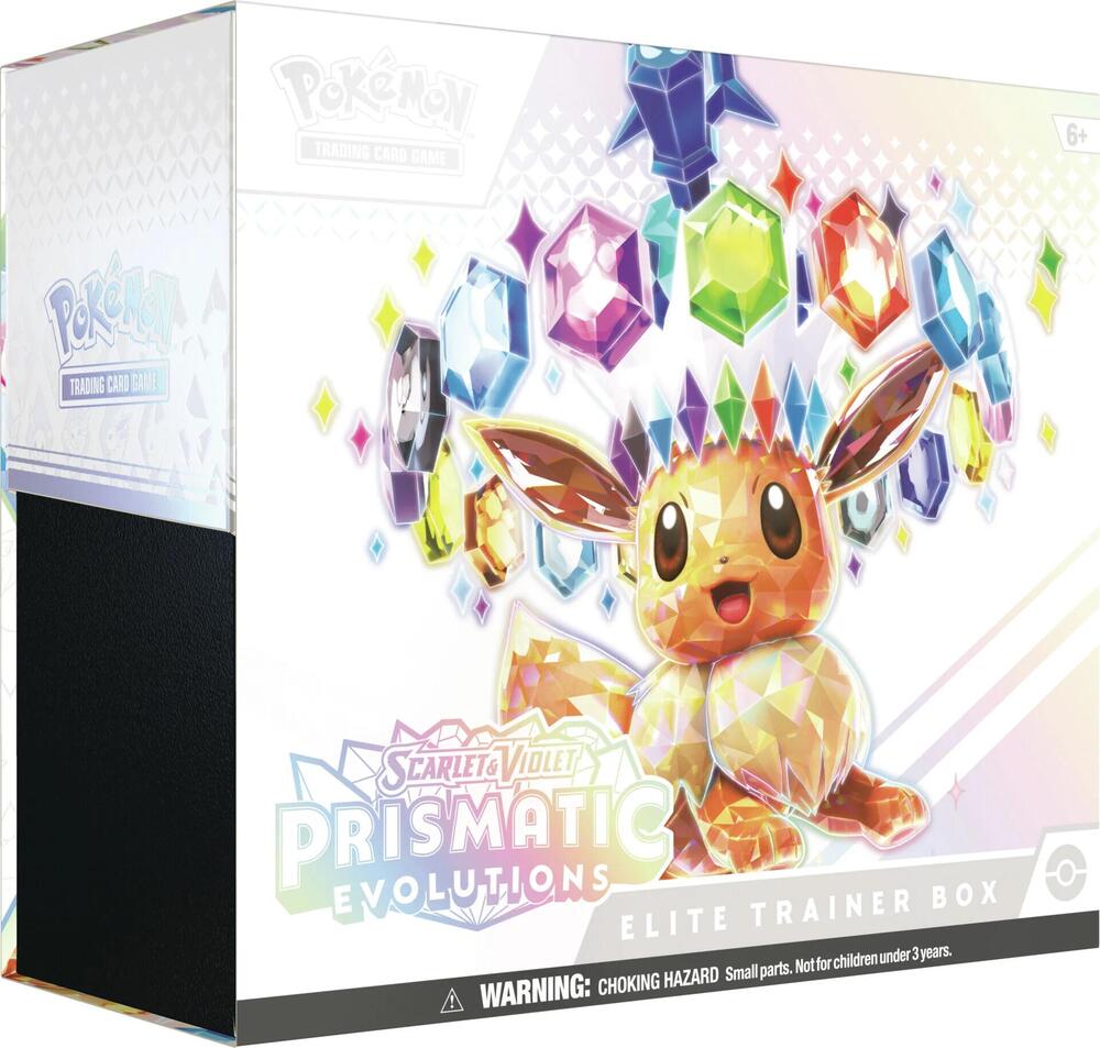 Prismatic Evolutions Elite Trainer Box - SV: Prismatic Evolutions Pre-Orders - Ship By 1/17/2025